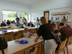 Einweihung der Katholischen Kindertagesstätte St. Vinzenz 2023 (Foto: Karl-Franz Thiede)
